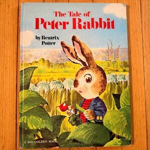 The Tale of Peter Rabbit by Beatrix Potter vintage Children’s book hardcover